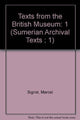 Book cover of: Texts from the British Museum
