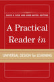 Book cover of: Practical Reader in Universal Design for Learning