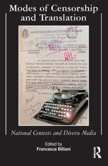 Book cover of: Modes of Censorship. By: Francesca Billiani