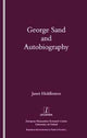 Book cover of: George Sand and Autobiography. By: Janet Hiddlestone