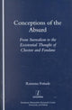 Book cover of: Conceptions of the Absurd. By: Ramona Fotiade