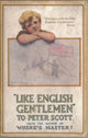 Book cover of: Like English Gentlemen: to Peter Scott