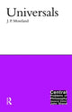 Book cover of: Universals. By: James Porter Moreland