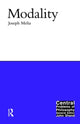 Book cover of: Modality. By: Joseph Melia