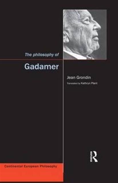 Book cover of: Philosophy of Gadamer