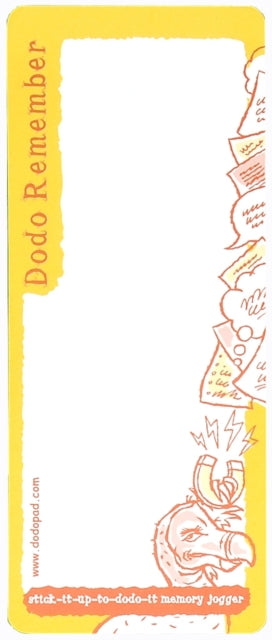 Book cover of: Dodo Remember Magnetic Notes and Lists Pad
