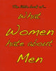 Book cover of: Little Book of What Women Hate About Men. By: M. Ellis