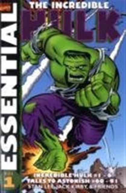 Book cover of: Essential Incredible Hulk Vol.1. By: Stan Lee
