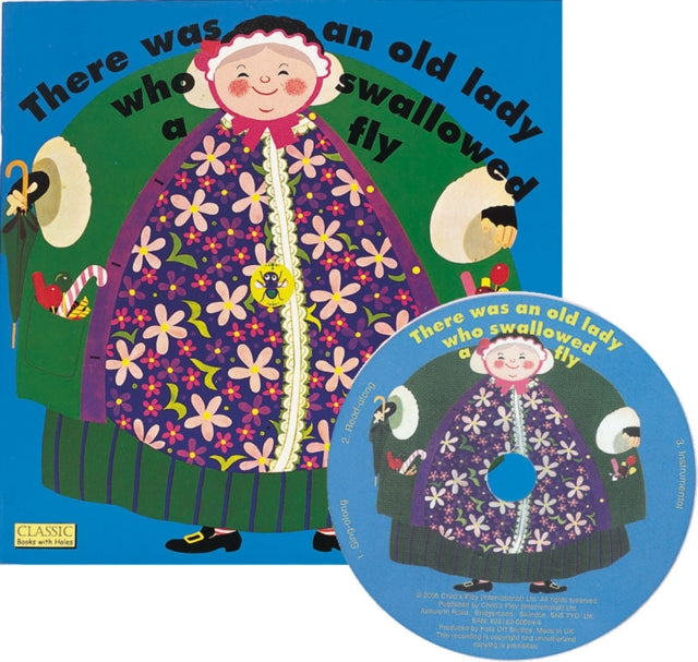 Book cover of: There Was an Old Lady Who Swallowed a Fly. By: Pam Adams