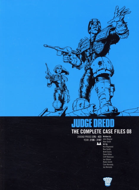 Book cover of: Judge Dredd: The Complete Case Files 08. By: John Wagner