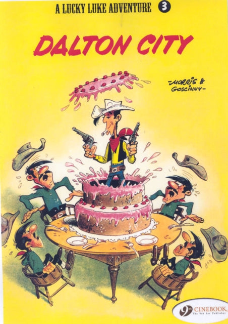 Book cover of: Lucky Luke 3 - Dalton City. By: René Goscinny
