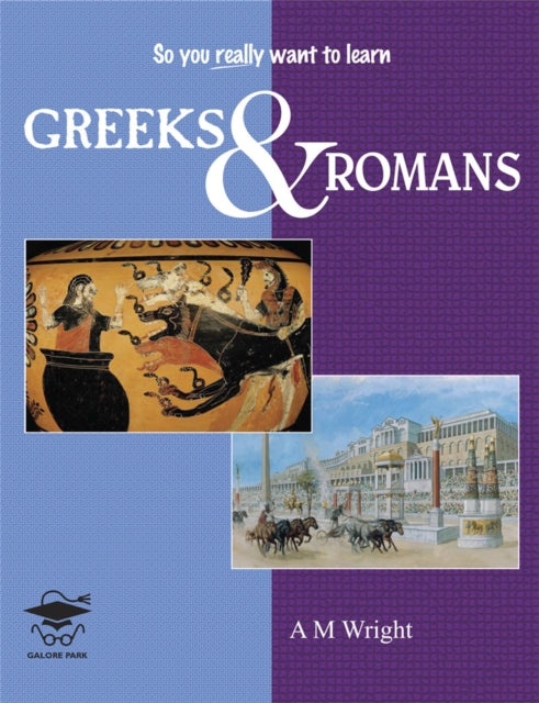 Book cover of: Greeks and Romans. By: A. M. Wright