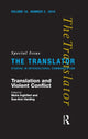 Book cover of: Translation and Violent Conflict. By: Moira Inghilleri
