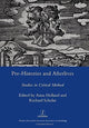 Book cover of: Pre-histories and Afterlives