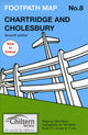 Book cover of: Chiltern Society Footpath Map No. 8 - Chartridge and Cholesbury