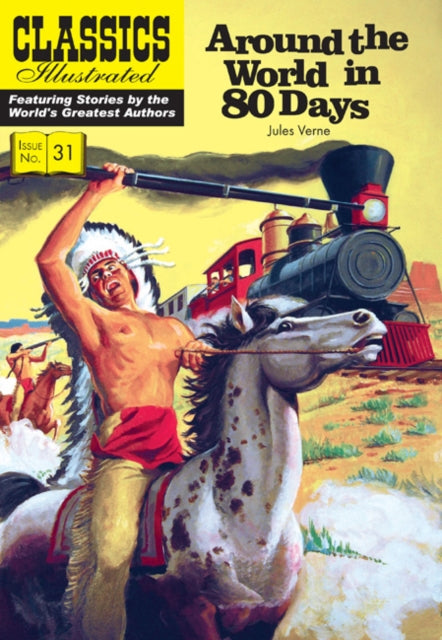 Book cover of: Around the World in 80 Days. By: Jules Verne
