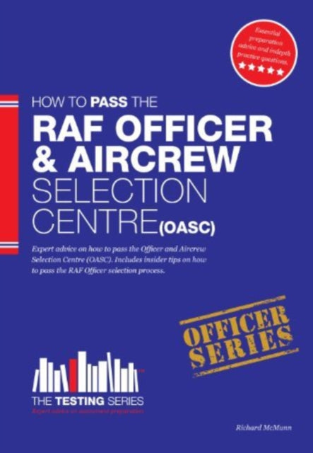 Book cover of: Royal Air Force Officer Aircrew and Selection Centre Workbook (OASC)