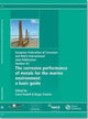 Book cover of: Corrosion Performance of Metals for the Marine Environment EFC 63. By: Roger Francis