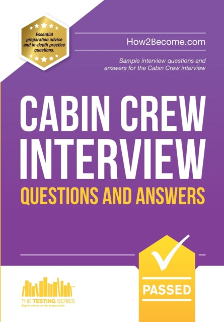 Book cover of: Cabin Crew Interview Questions and Answers. By: Jessica Bond