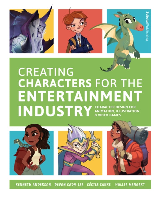 Book cover of: Creating Characters for the Entertainment Industry. By: 3dtotal Publishing