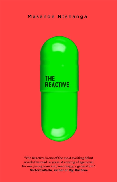 Book cover of: Reactive. By: Masande Ntshanga