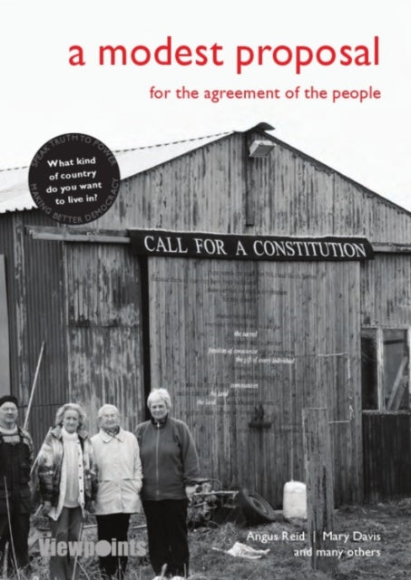 Book cover of: Modest Proposal. By: Angus Reid