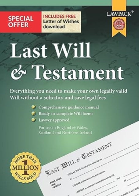 Book cover of: Last Will & Testament Kit