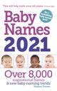 Book cover of: Baby Names 2021. By: Eleanor Turner