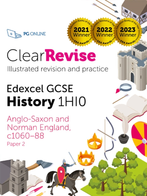 Book cover of: ClearRevise Edexcel GCSE History 1HI0 Anglo-Saxon and Norman England, C1060-88