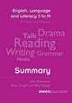 Book cover of: English, Language and Literacy 3 to 19: Principles and Proposals - Summary