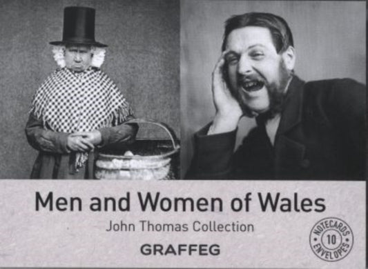 Book cover of: Men and Women of Wales Notecards. By: Thomas, John