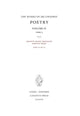 Book cover of: Poetry IV, tome 3