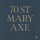 Book cover of: 70 St Mary Axe. By: NUVEEN / FOGGO ARCHITECTS