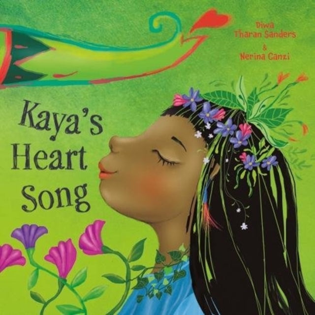 Book cover of: Kayas Heart Song. By: Diwa Tharan Sanders