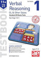 Book cover of: 11+ Verbal Reasoning Year 5-7 GL & Other Styles Testbook 1