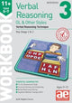 Book cover of: 11+ Verbal Reasoning Year 5-7 GL & Other Styles Workbook 3