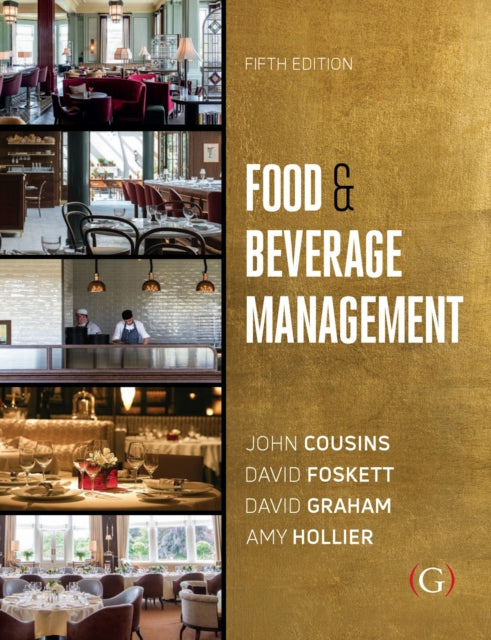 Book cover of: Food and Beverage Management. By: John Cousins