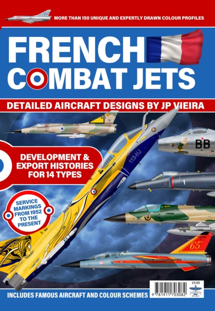 Book cover of: French Combat Jets in Profile. By: J. P. Vieira