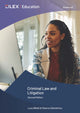 Book cover of: Criminal Law and Litigation
