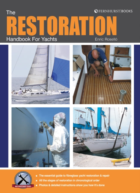Book cover of: Restoration Handbook for Yachts. By: Enric Rosello