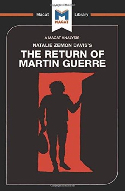 Book cover of: Analysis of Natalie Zemon Davis's The Return of Martin Guerre. By: Joseph Tendler