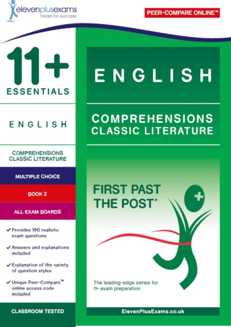 Book cover of: 11+ Essentials English Comprehensions: Classic Literature Book 2