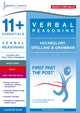 Book cover of: 11+ Essentials Verbal Reasoning: Vocabulary, Spelling & Grammar Book 1