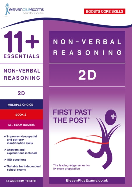 Book cover of: 11+ Essentials Non-verbal Reasoning 2D Book 2