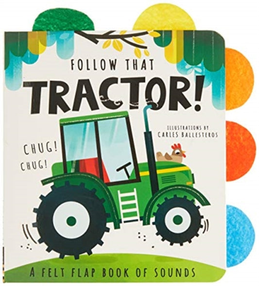 Book cover of: Follow That Tractor!. By: Carles Ballesteros