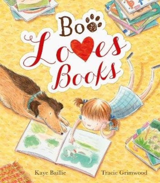 Book cover of: Boo Loves Books. By: Kaye Baillie