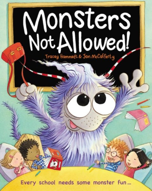 Book cover of: Monsters Not Allowed!. By: Tracey Hammett