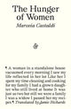 Hunger of Women 9781913505868 Marosia Castaldi
