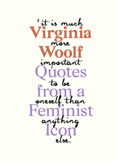 Book cover of: Virginia Woolf
