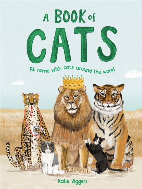 Book cover of: A Book of Cats. By: Katie Viggers